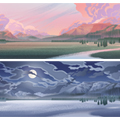 Concept Art - Legacy 06: Lamar Valley Panoramas